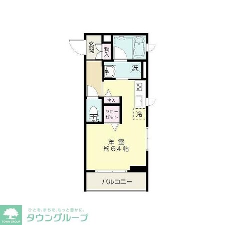 北口ハイツの物件間取画像